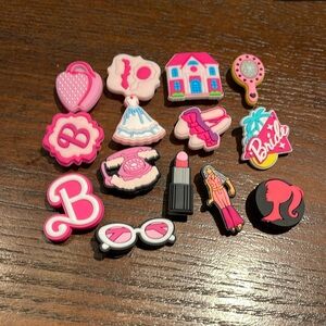 Barbie croc charms